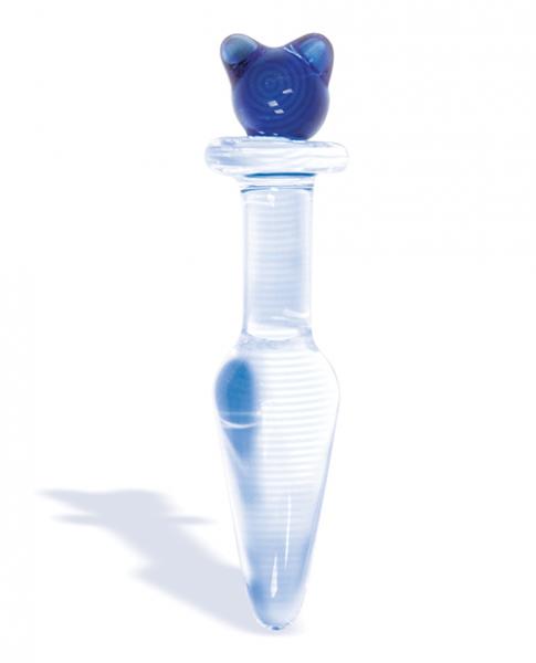 First Glass Kitty Love Glass Butt Plug