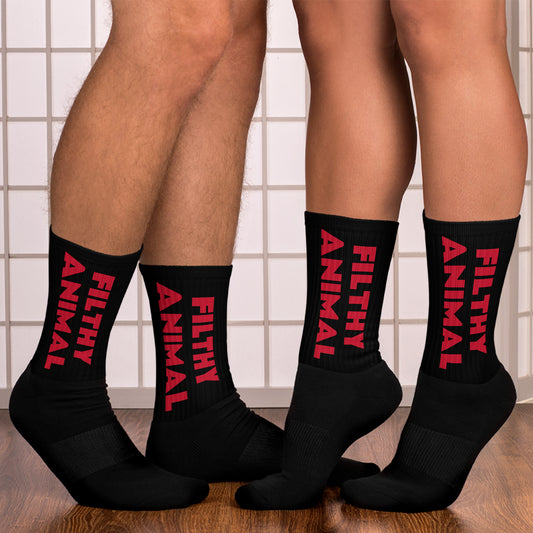 "Filthy Animal" Socks