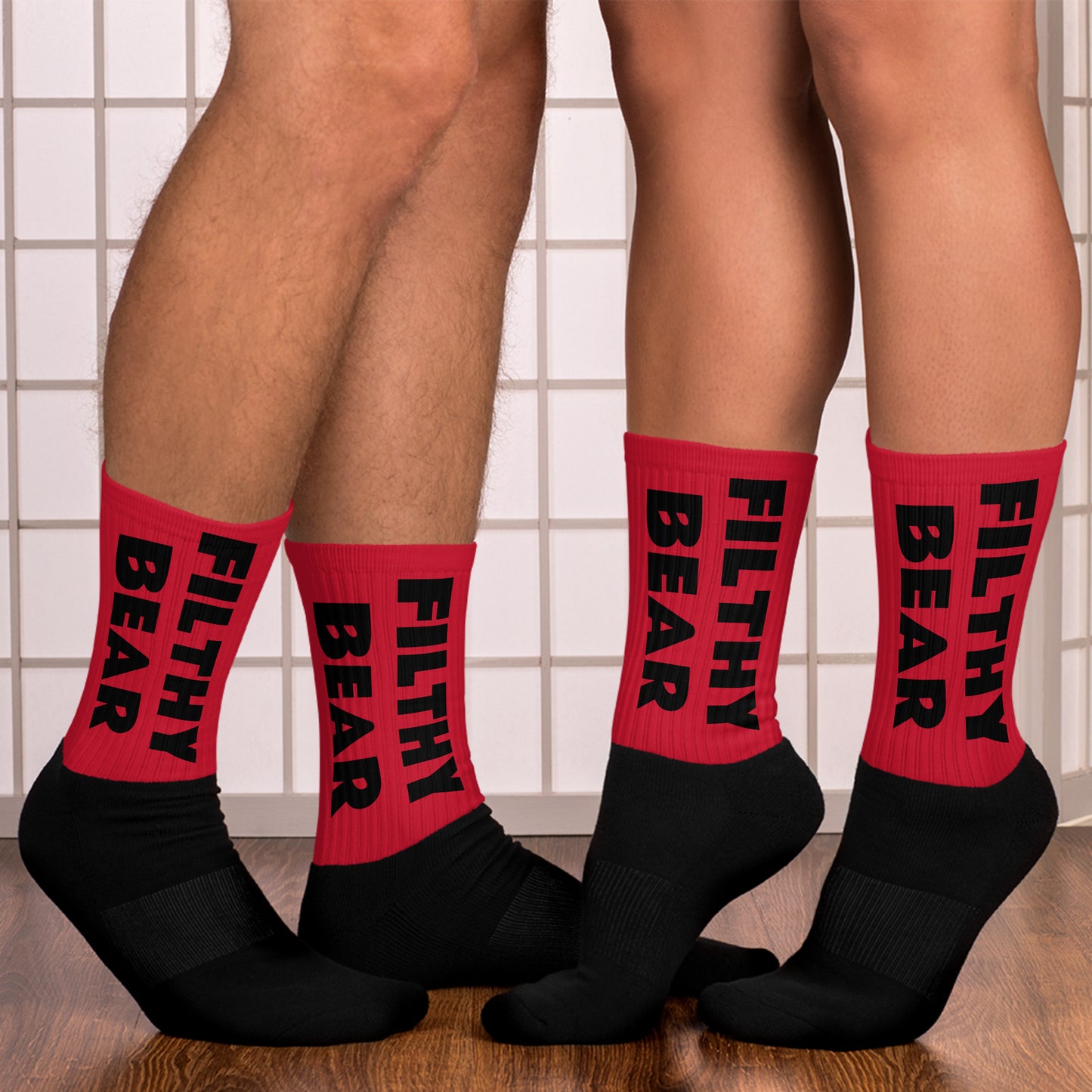 "Filthy Bear" Socks