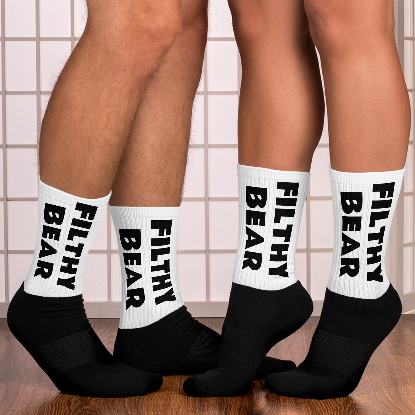 "Filthy Bear" Socks