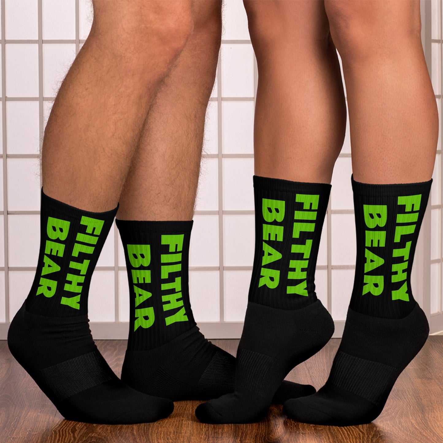 "Filthy Bear" Socks