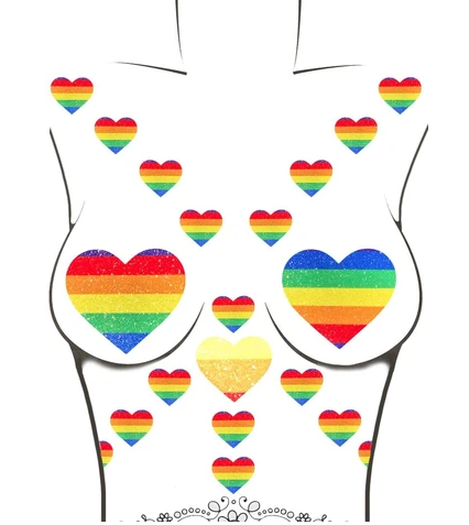 Pasties Pride Heart Set