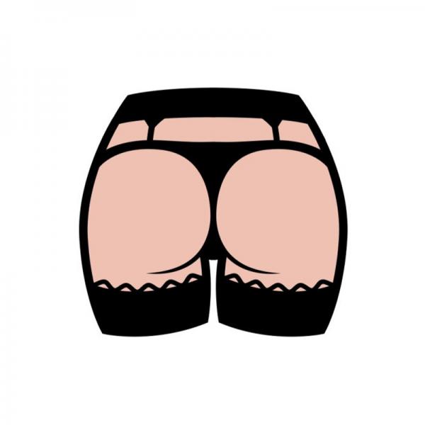 Lingerie Butt Enamel Pin