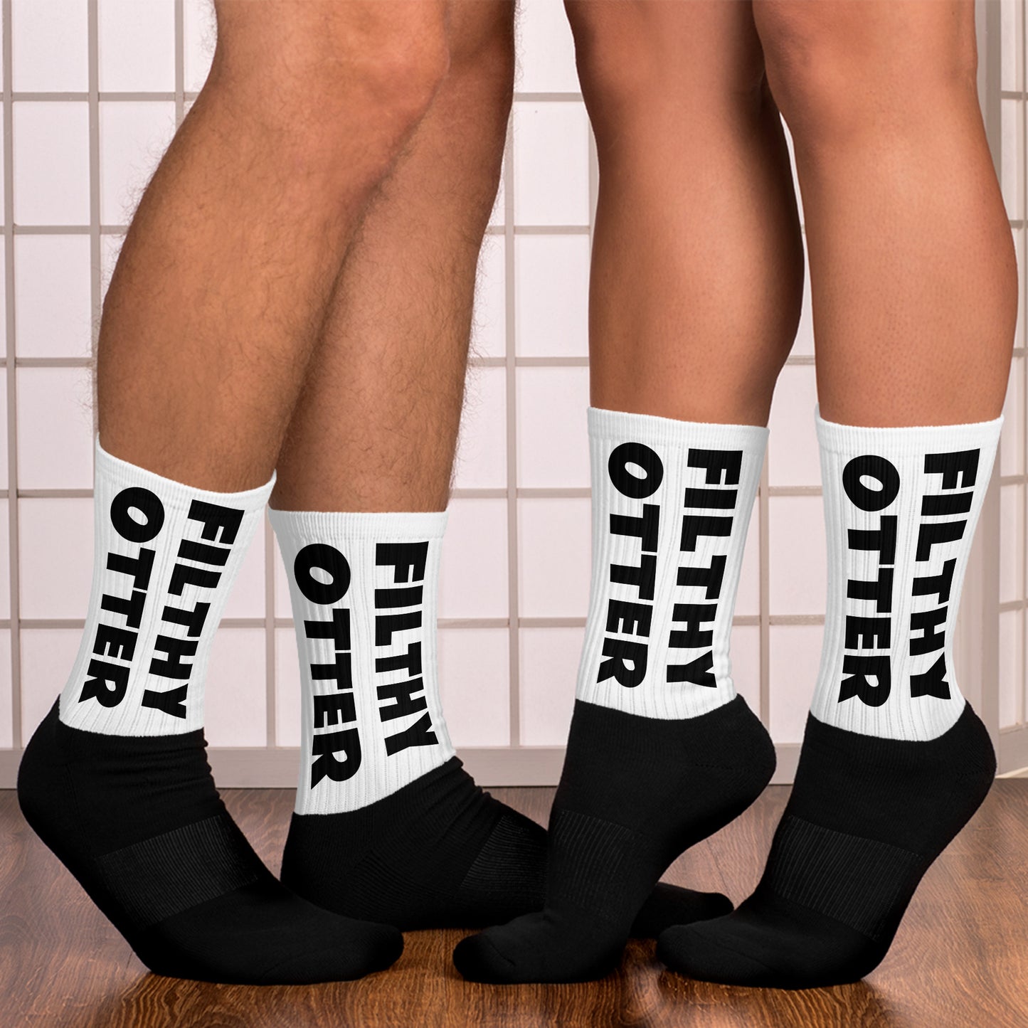 "Filthy Otter" Socks