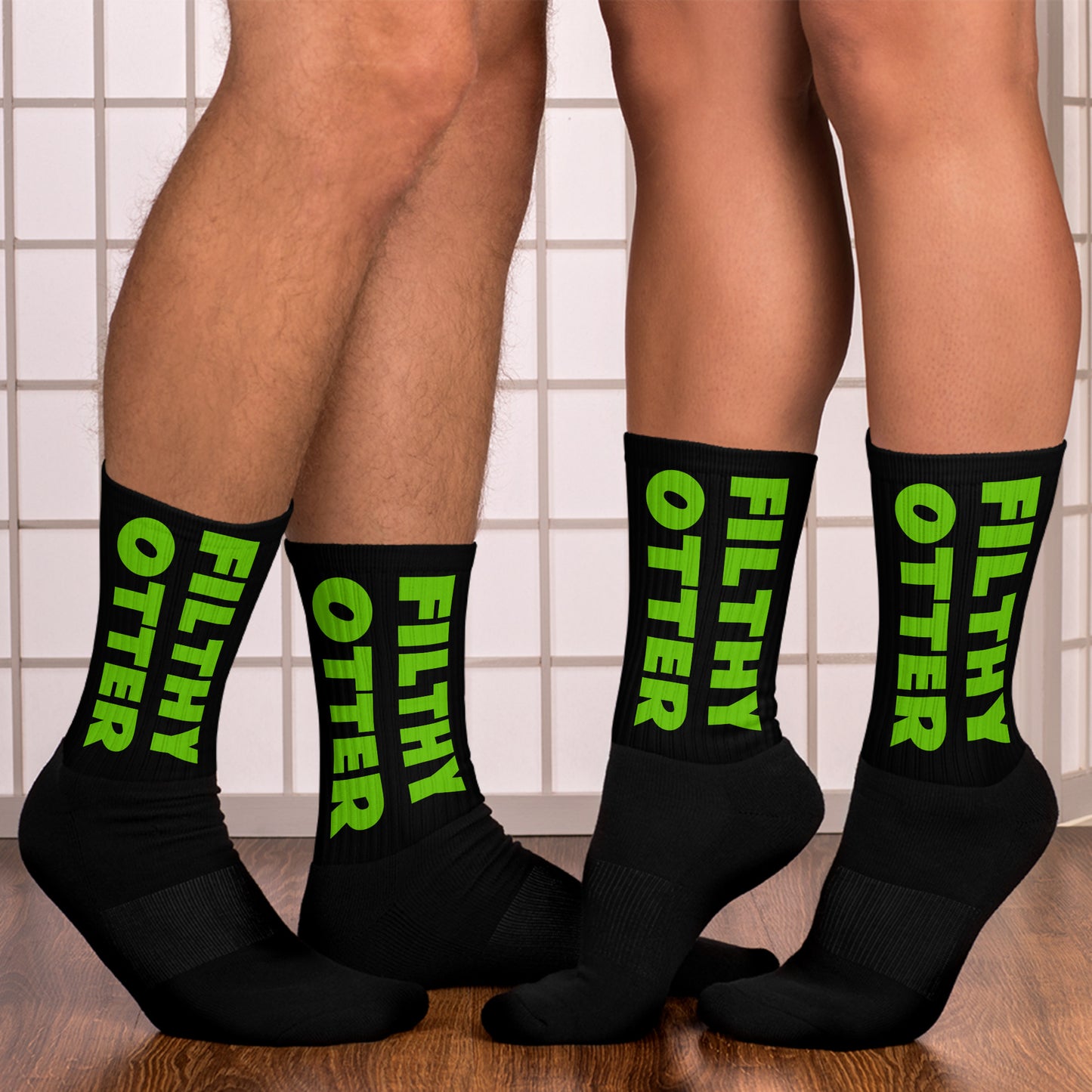 "Filthy Otter" Socks