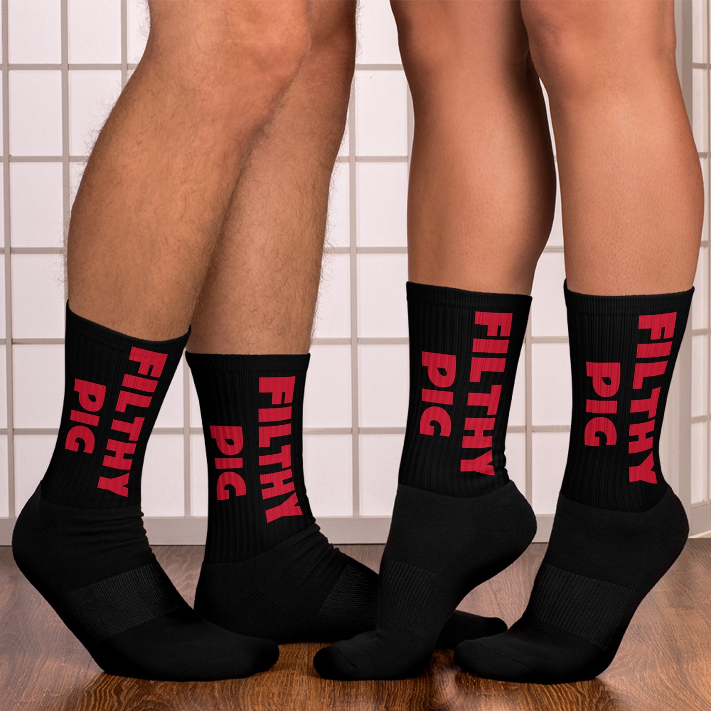 "Filthy Pig" Socks