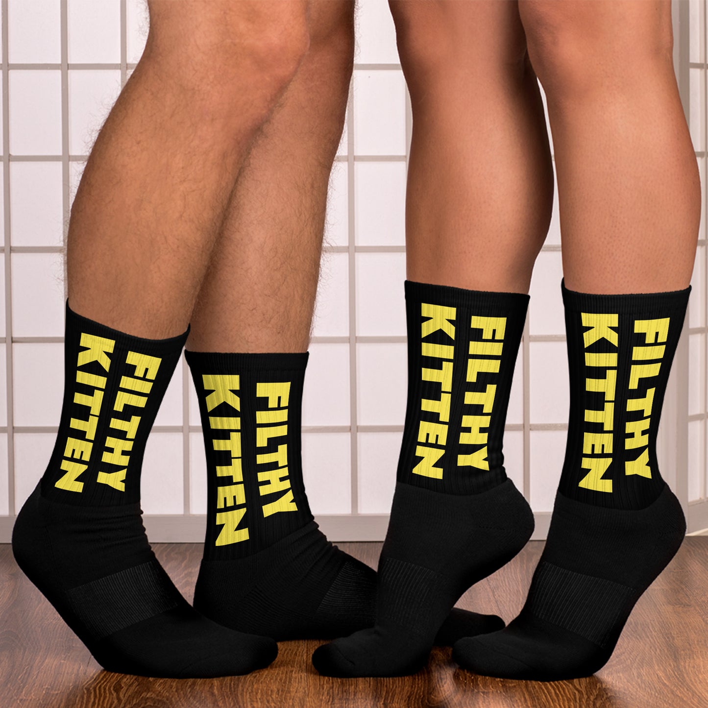 "Filthy Kitten" Socks Y/B