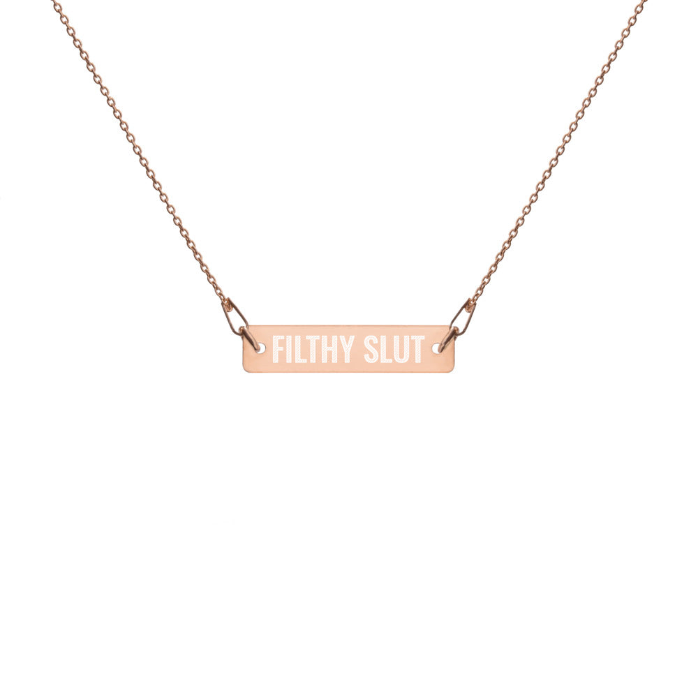 Filthy Slut Necklace