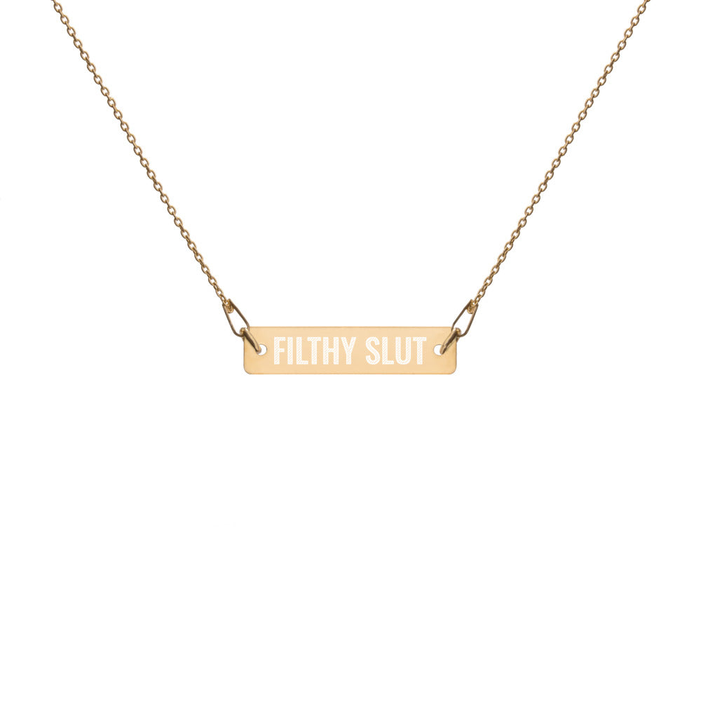 Filthy Slut Necklace