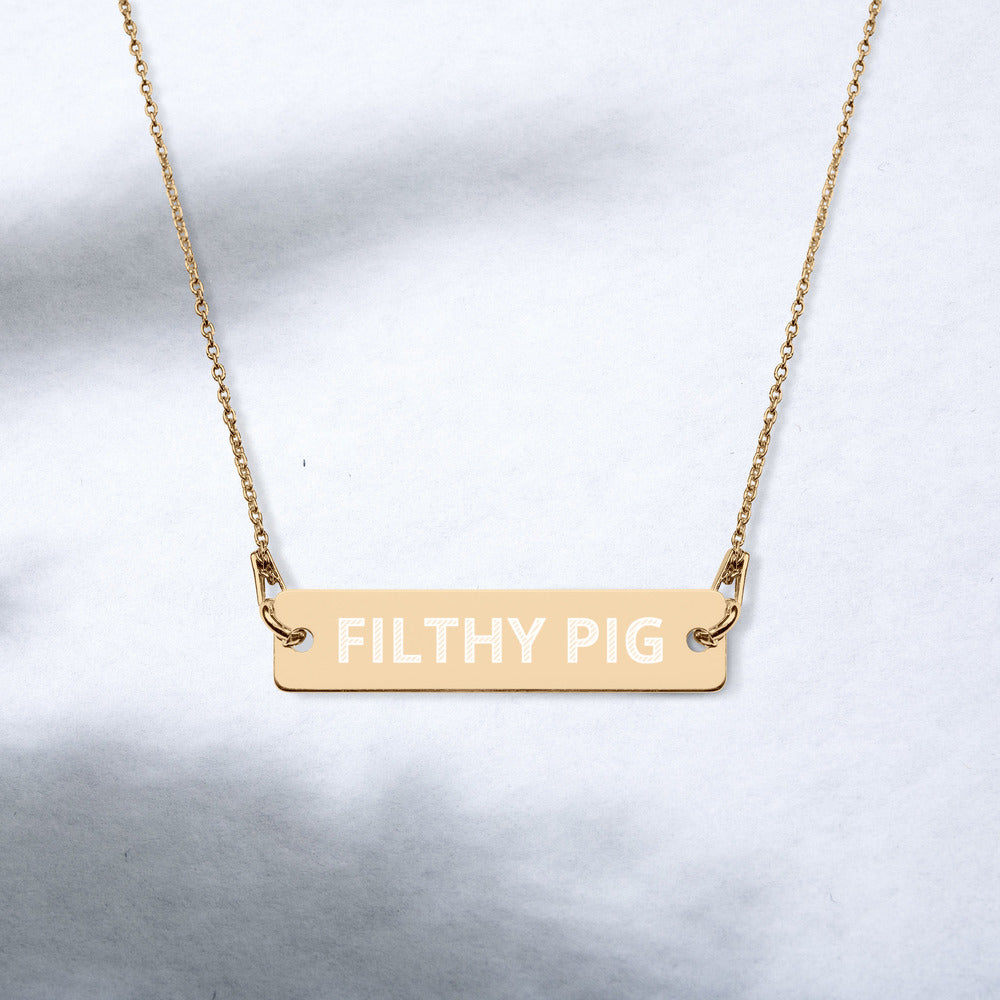 Filthy Pig Necklace