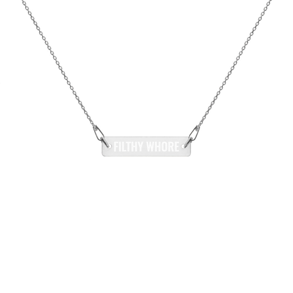 Filthy Whore Necklace