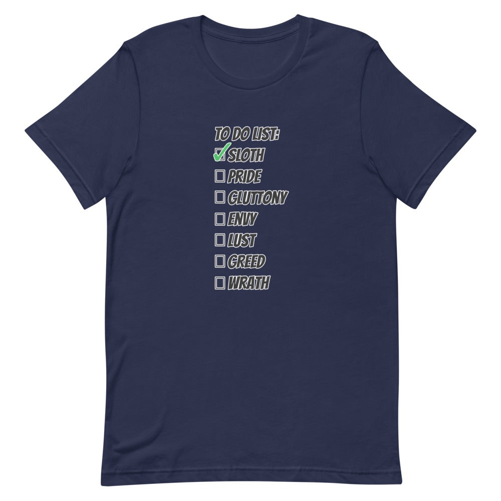 Seven Favorite Sins Unisex t-shirt