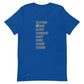Seven Favorite Sins Unisex t-shirt