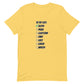 Seven Favorite Sins Unisex t-shirt